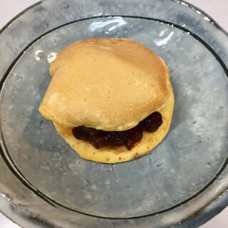 HMで  どら焼き風パンケーキ